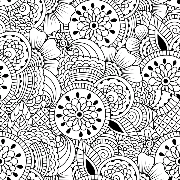 Kusursuz siyah beyaz desen.