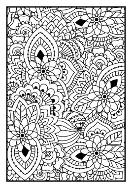 siyah ve beyaz desen.