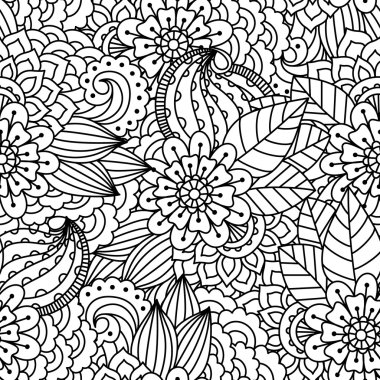 Dikişsiz siyah ve beyaz arka plan.