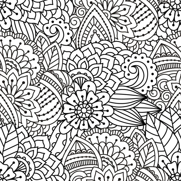 Kusursuz siyah beyaz desen.