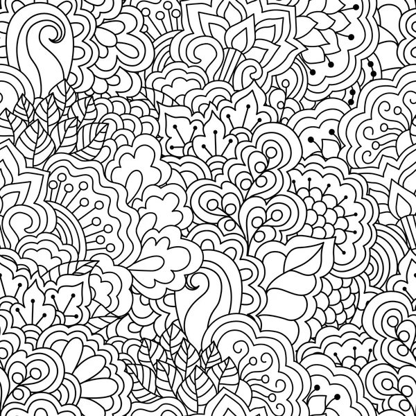 Kusursuz siyah beyaz desen.