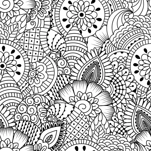 Kusursuz siyah beyaz desen.