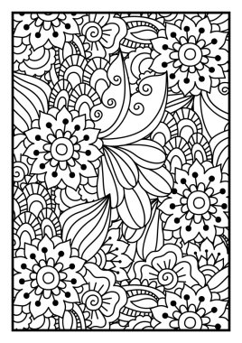 siyah ve beyaz desen.