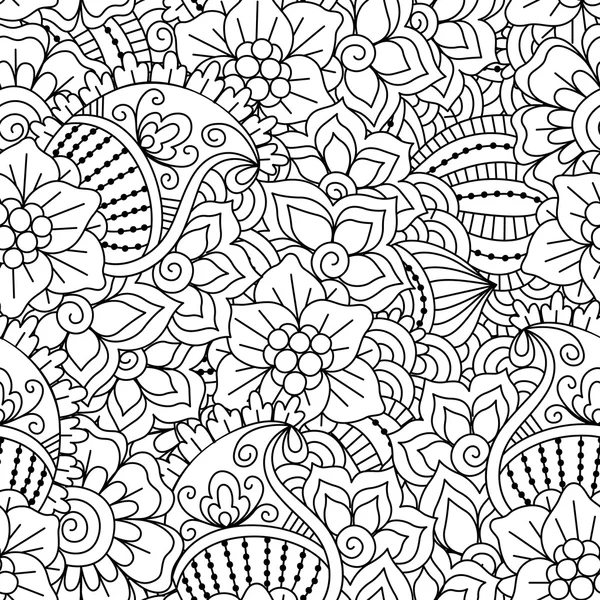 Kusursuz siyah beyaz desen.