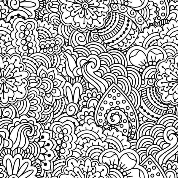 Kusursuz siyah beyaz desen.