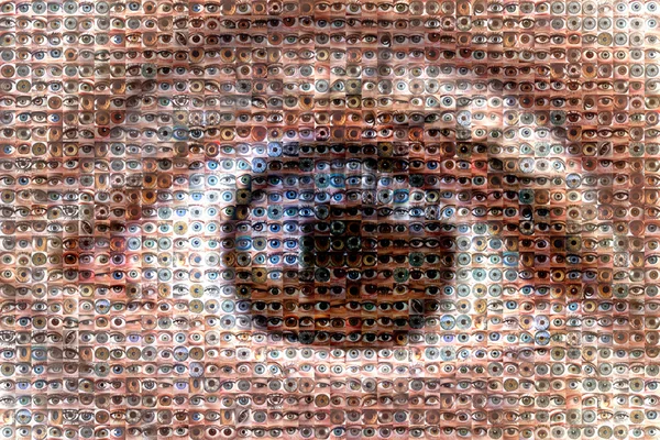 The mosaic eye — Stock Photo, Image