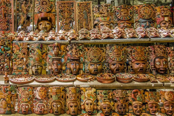 Máscaras mayas — Foto de Stock