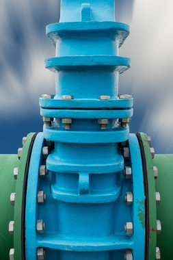 Kontrol ana Vana, su kontrol ana Vana, boru hattı distribut