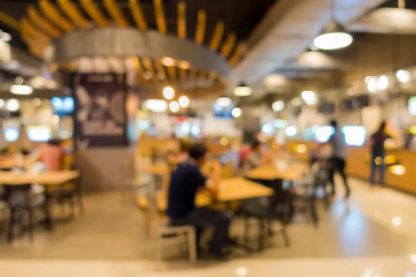 Restaurante borrão fundo com bokeh de lamplight, Blur cena . — Fotografia de Stock