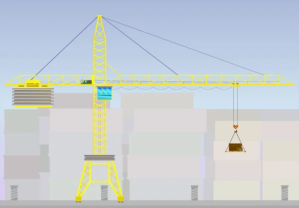 Kule Vinç sınaî kullanıma yönelik