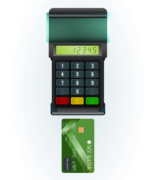 Ödeme terminali ve banka kartı