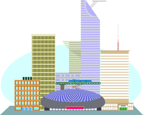 ABD iş bölgesi metropol