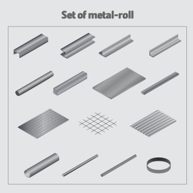 Metal rulo kümesi