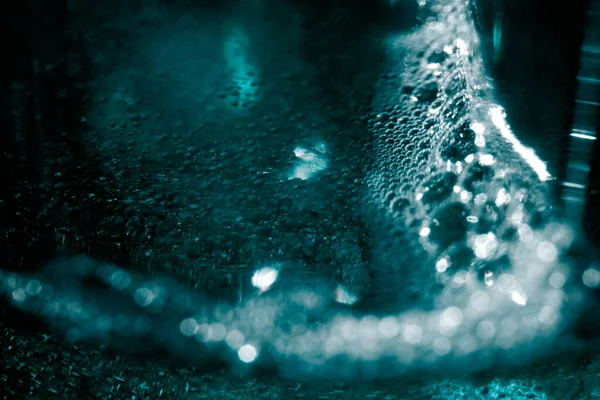 Burbujas Oxígeno Producto Cuidado Piel Primer Plano Ácido Hialurónico Gel —  Fotos de Stock