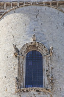 Trani Bari eyaletinin denizde üzerinde Katedrali