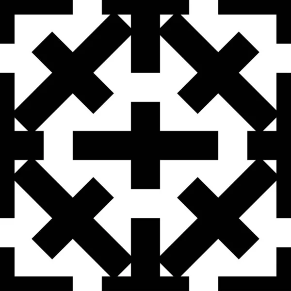 Siyah Desenli Tasarım Geometrik Doku Arkaplanı — Stok Vektör
