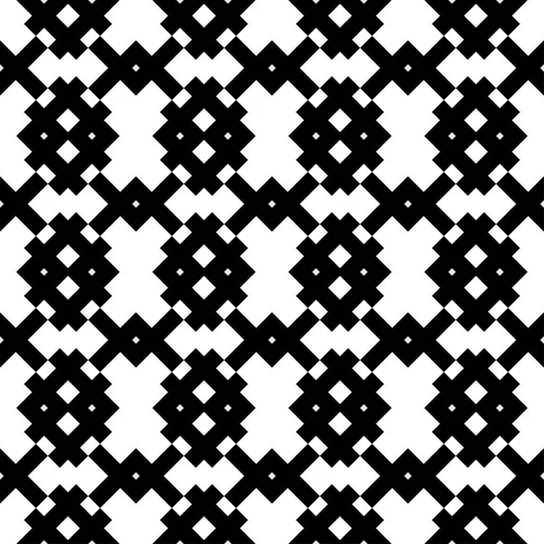 Abstract Pattern Black Pattern Design Modern White — Stock Vector