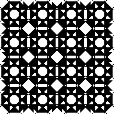 Siyah arkaplanda soyut desen. Vektör tasarım şablonu