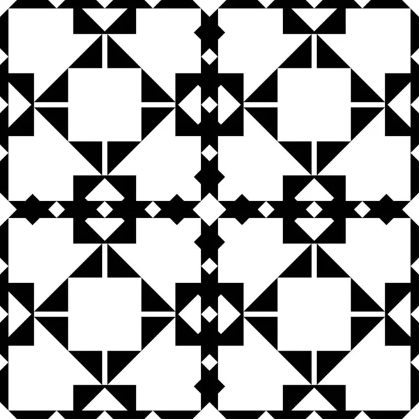 Векторний Чорно Білий Візерунок Дизайн Моди — стоковий вектор