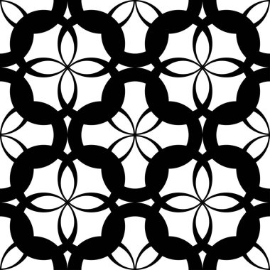 Siyah desenli soyut şablon aydınlık arkaplanda modern.