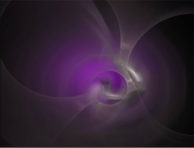 Mor ve beyaz soyut çizimler