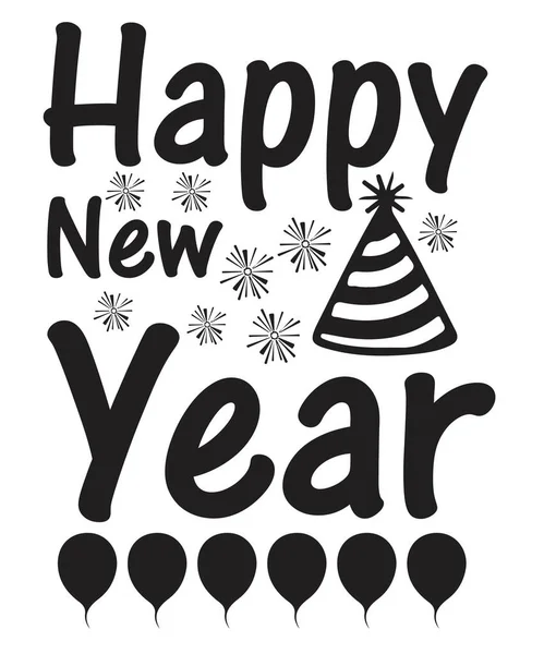 Happy New Year Shirt Design — Stock Photo, Image