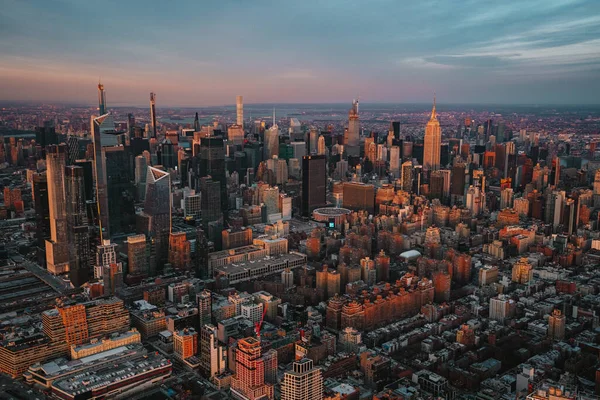 Manhattan şehir merkezinde, New York 'ta