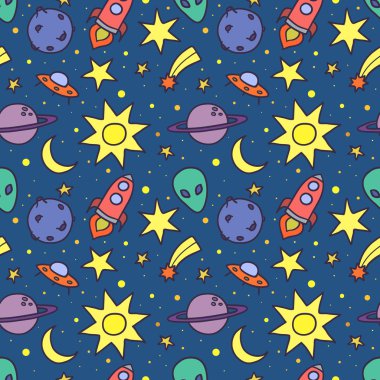 Uzay vektör seamless modeli