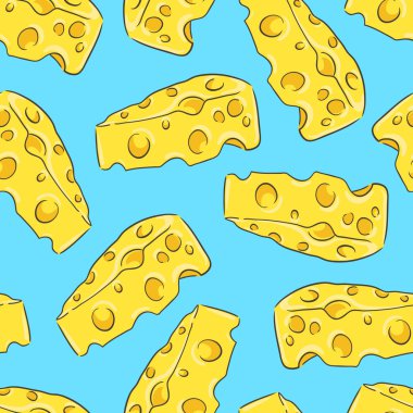 Peynir desenli dikişsiz arka plan