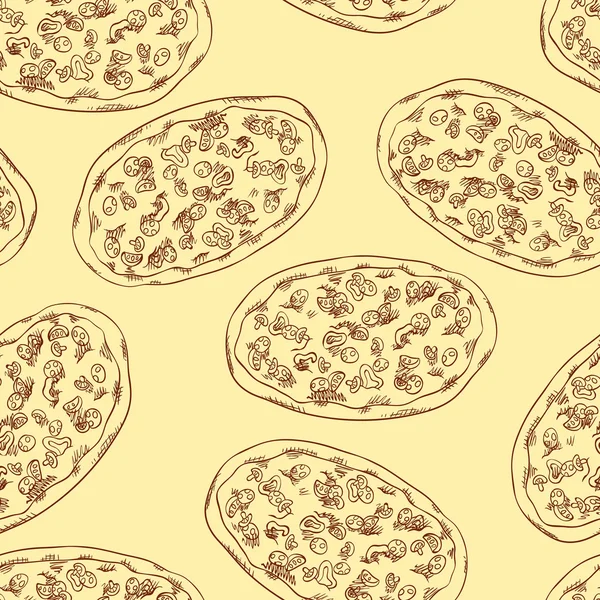 设计的热比萨 — 图库矢量图片
