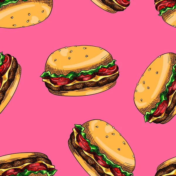 Conception de sandwichs frais — Image vectorielle