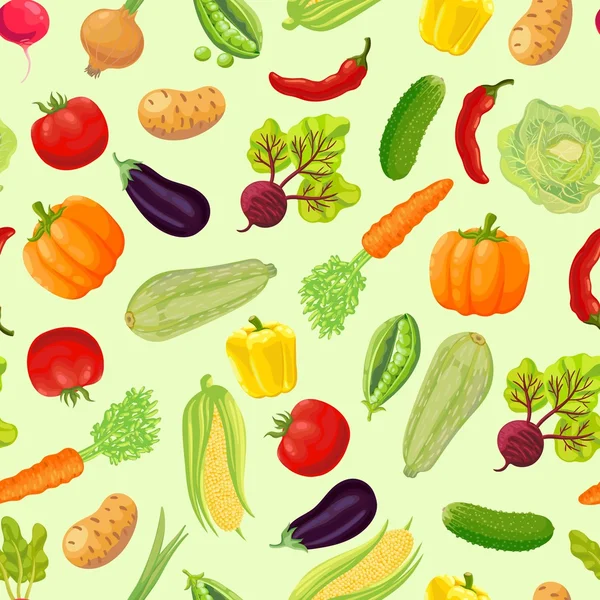 Légumes du jardin — Image vectorielle