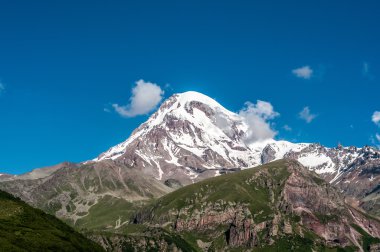 dağ Kazbek Kuzey Georgia