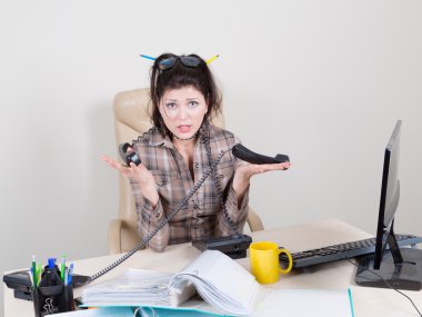 ofiste çılgın gün