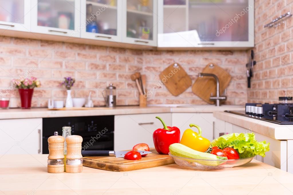 fresh raw vegetables on the table