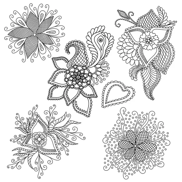 Elle çizilmiş doodle öğesi .