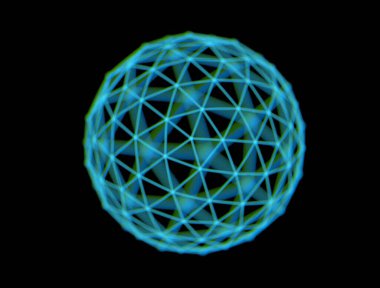 soyut teknoloji topu