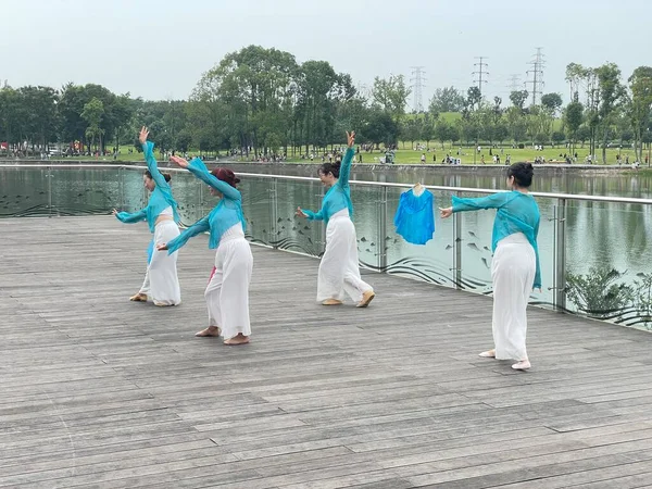 Chengdu, Çin 'e park et. 11 Eylül 2021 'de vuruldu.