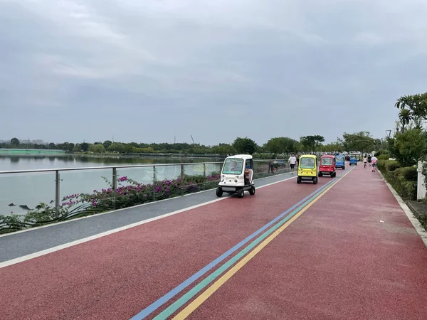 Parque em Chengdu, China. tiro em 11 Sep, 2021 — Fotografia de Stock