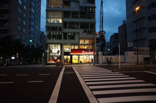 Vista strada di Tokyo — Foto Stock