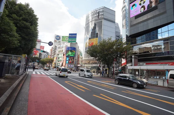 Вид на улицу Токио — стоковое фото