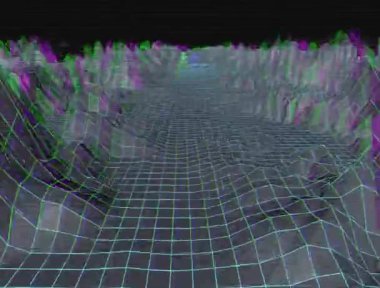 neon siber uzay elementi 3d grafik