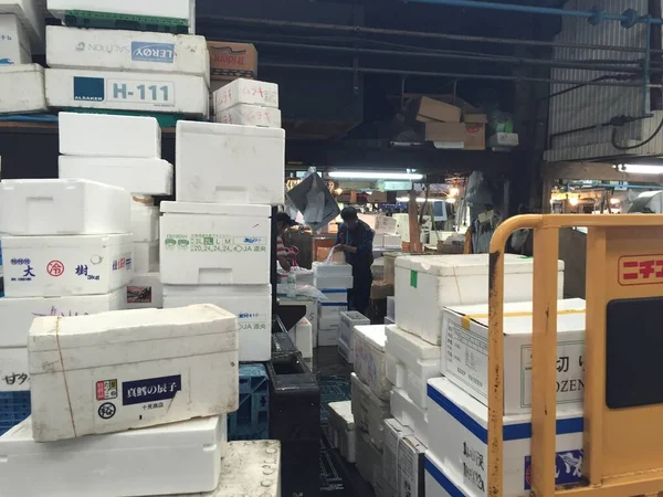 Tsukiji halpiac — Stock Fotó