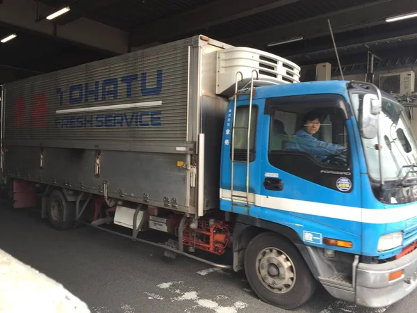 Tsukiji balık pazarı — Stok fotoğraf