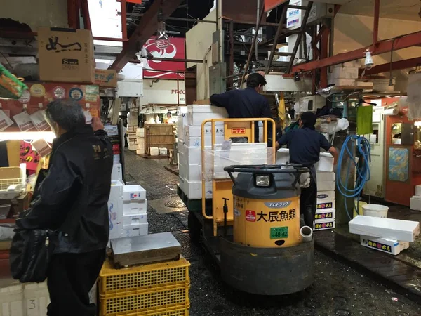 Tsukiji halpiac — Stock Fotó