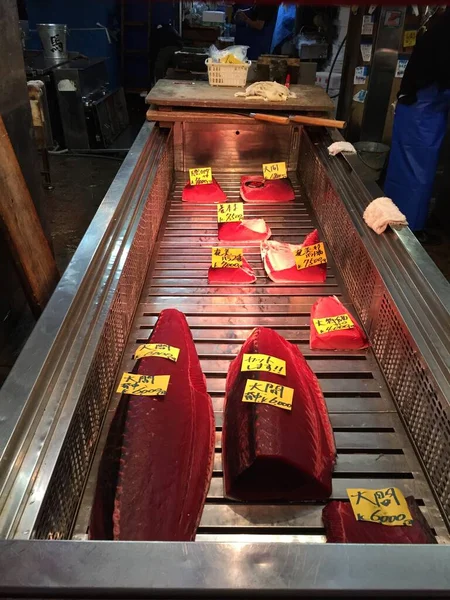 Tsukiji balık pazarı — Stok fotoğraf