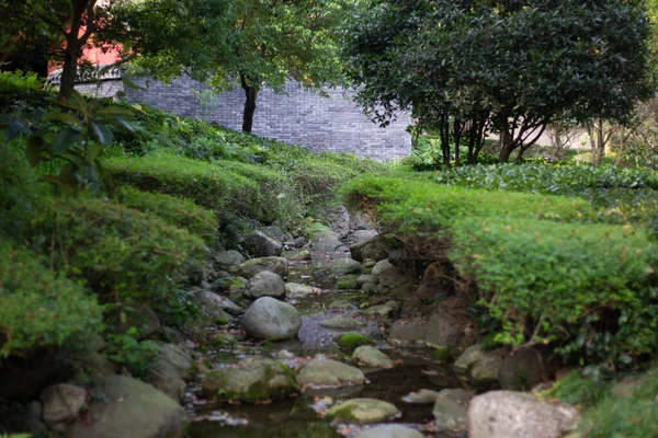 Jardim chinês estilizado — Fotografia de Stock