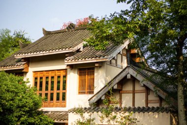 stilize edilmiş Çin bahçesi 