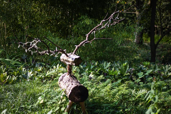 Stilisierter chinesischer Garten — Stockfoto