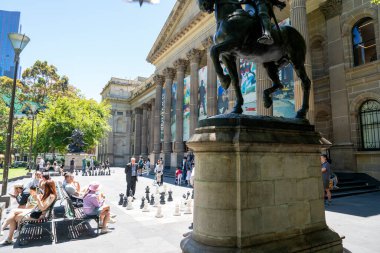 Okuma Odası Devlet Kütüphanesi Victoria Melbourne Avustralya